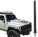 AntennaMastsRus - The Original 6 3/4 Inch is Compatible with Hummer H3 (2006-2010) - Car Wash Proof Short Rubber Antenna - Internal Copper Coil - Premium Reception - German Engineered
