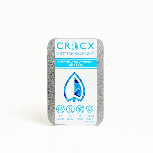 CRACX SABOR MENTA 35GRM - CARAMELOS DE XILITOL SIN AZUCAR