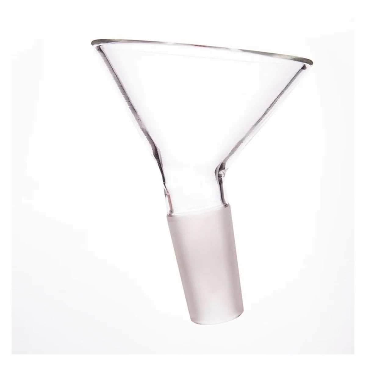 Cristalería de Laboratorio Embudo triangular de 60° Φ75mm Φ90mm Φ100mm Unión 24/40 29/42 Vidrio de borosilicato F39(90mm-F394100)