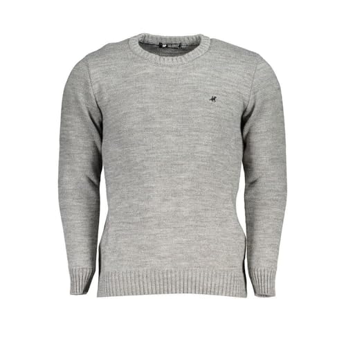 Maglione Uomo Grigio anti-bouloche confortable pour un hiver sans frissons