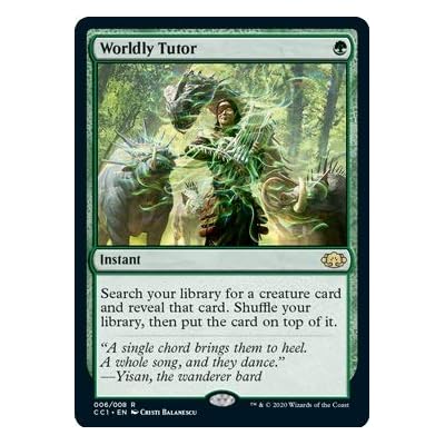Magic: The Gathering - Worldly Tutor - Commander Palestine | Ubuy
