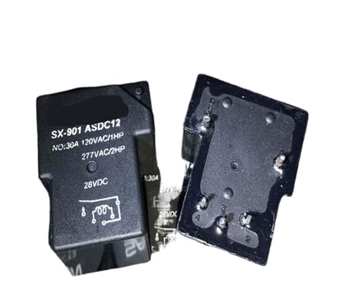 Relé de 5 pines SX-901 ASDC24 para instalaciones solares de 24V