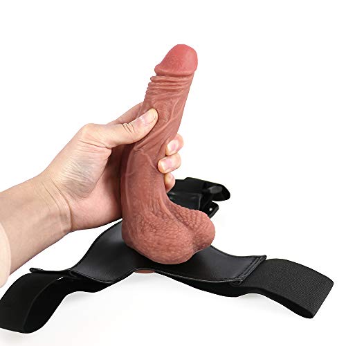 -20 cm Sêxuälễs Mujer con Cịntụrọň Pęnệ Rễǎliştấ con Věntòsã Suave Femenino Pęṋệ Věntòsã Portatil para Hombre Parejas Lěsbiãnà Prịncịpịa