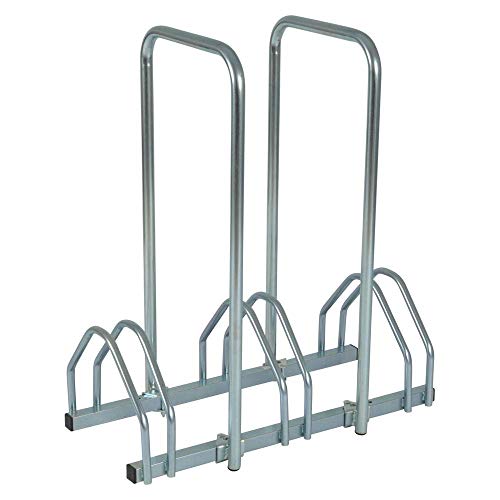 Râtelier 3 vélos avec 2 arceaux pour antivol