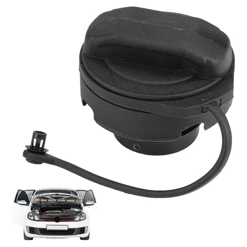 Tappo serbatoio benzina per auto con cinturino fissaggio non bloccabile, compatibile con VW Golf Jetta Bora Polo