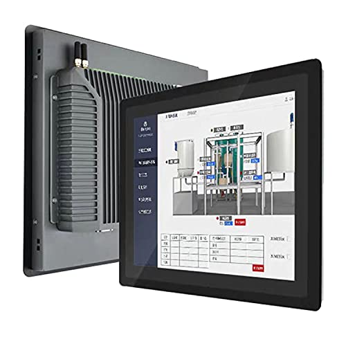 Image of 12.1 Inch Smart Capacitive Touch Screen Fully Enclosed Industrial Panel PC Win10 (4GB RAM+64GB SSD, Core i7-6500U)