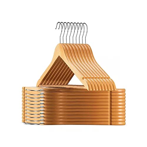 Opiniones y reviews de Ganchos de Madera para Ropa los 10 mejores. 42 RIVARRO - Ganchos Madera para ropa, Color Maple, Caja 30 Piezas