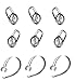 Produktbild JNSA Mittlere Größe, 6 Stück Ersatz-Gel-Ohrstöpsel und 3 Ohrbügel, kompatibel mit PLANTR0NICS M165 / M180 / M155 / M70 / M55 Headset, für [M165 Ohrstöpsel und Ohrbügel] [Größe M, 6 + 3]