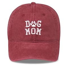 Dog Mom, Wine Red