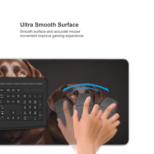 Tapis de souris antidérapant XXL pour stabiliser le clavier - 5