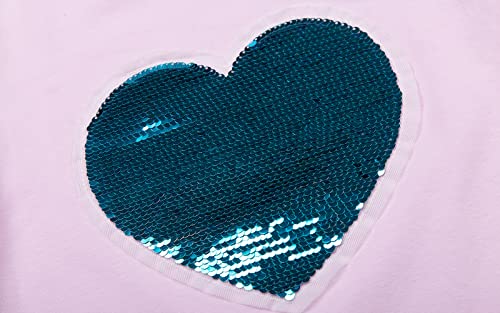 Image of Mud Kingdom Girls Boys Independence Day T-Shirt Fashion Sequins 4th of July Top Summer American Flag 2-9Y
