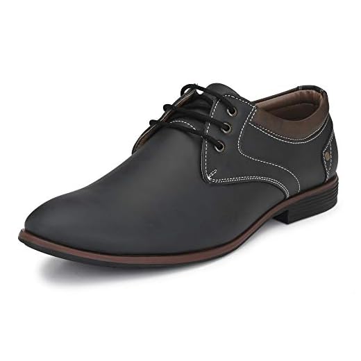 Centrino Men's 7956 Black Formal Shoes-9 UK (43 EU) (10 US) (7956-03)