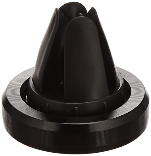Image of amazon basics Car Air Vent Phone Holder | Quad Magnet | Magnetic Compatible with Most Smartphones (Black)