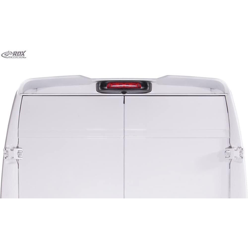 RDX Racedesign Alerón de techo compatible con Citroën Jumper 2003- / Fiat Ducato 2003- / Opel Movano 2022- / Peugeot Boxer 2003- (H2) (PU)