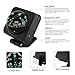 Car Compass Dashboard, Compass for Car, 2.6x2.2x2.1 Inch Accurate Pointing Dashboard with Adjustable Angle, Easy Install for Travel and Camping