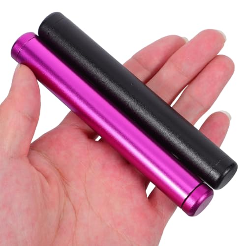 Estuche tubular de aluminio resistente al agua para almacenamiento miniatura 1