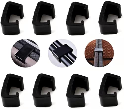 CYCFMYYLY 10 Stück Pro Packung Starke Möbel-Verbindungsklemmen für Gartenmöbel Set Rattan wie Rattan Stuhl und Rattan…