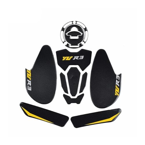 Protection réservoir YZF-R3 en caoutchouc premium anti-rayures