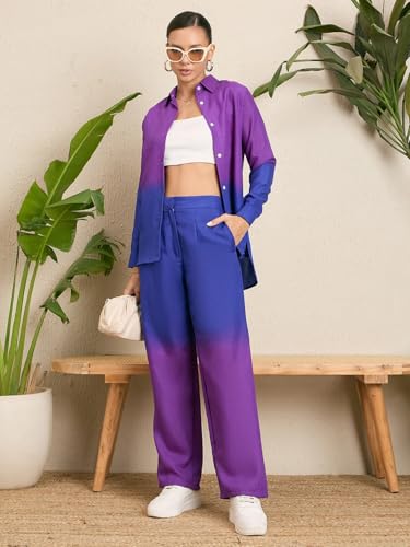 Image of FABNEX Women Co Ord Set for Women | Co Ord Set for Women Stylish | Kurta Set for Women | Kurta Set | Ethnic Co Ord Set for Women | Full Sleeve Co-ord Set (K-105-107)