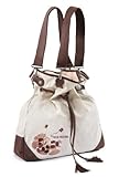  NICI - Umhängetasche Tiger T.G. - Damen - Beige - 42 x 34 x 10 cm