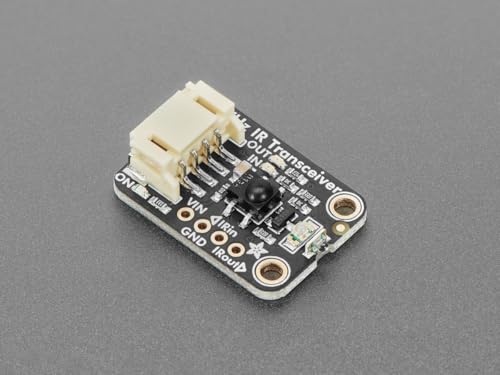 Adafruit Infrarot-Fernbedienungstransceiver, IR, STEMMA JST PH 2mm, 940 nm Sender + 38 kHz Empfänger, 5990