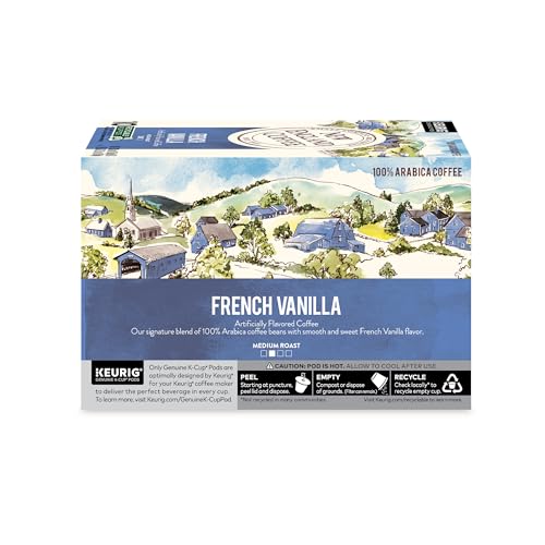 Image of New England Coffee Single Serve Pods, French Vanilla Medium Roast 10 Count (Pack of 6)