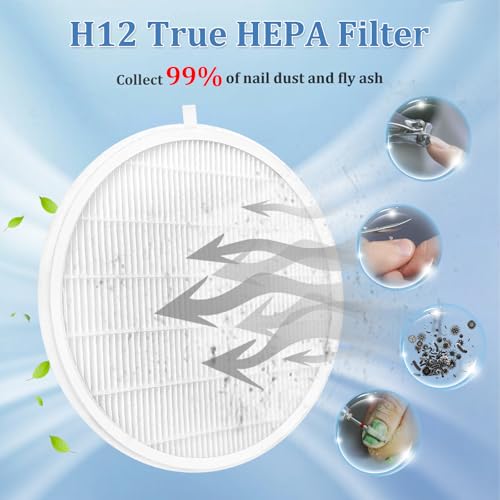 4 Pcs Repuestos Filtro Colector Polvo Uñas MelodySusie miniatura 4