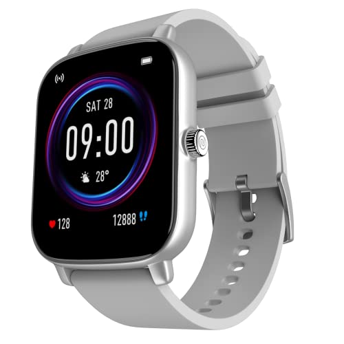 Image of Noise ColorFit Vivid Call Smartwatch - Silver Grey