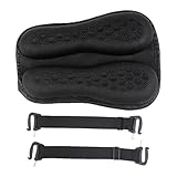 Délicat et : les coussins de siège en gel pour moto sont délicats et à haute résilience, pas faciles à déformer et à laver à plusieurs reprises, améliorer considérablement la récupération du coussin et le pli du coussin, en tissu extensible de plongée.