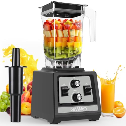 OMMO 1800W Blender for Smoothies 68oz BPA-Free Pitcher