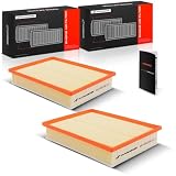 A-Premium 2-PC Engine Air Filter Compatible with Lexus & Toyota Models