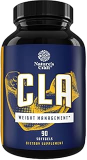 CLA Diet Weight Loss Pills for Women and Men with Pure Conjugated Linoleic Acid and Safflower Oil Fat Burner + Metabolism Supplement A Best Appetite + Boost Energy +Lose Fast