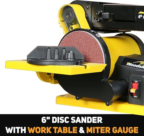 Woodskil 6-Inch Belt Disc Sander