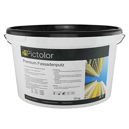 Preisvergleich Produktbild Pictolor Premium-Fassadenputz 20kg Körnung: 2mm