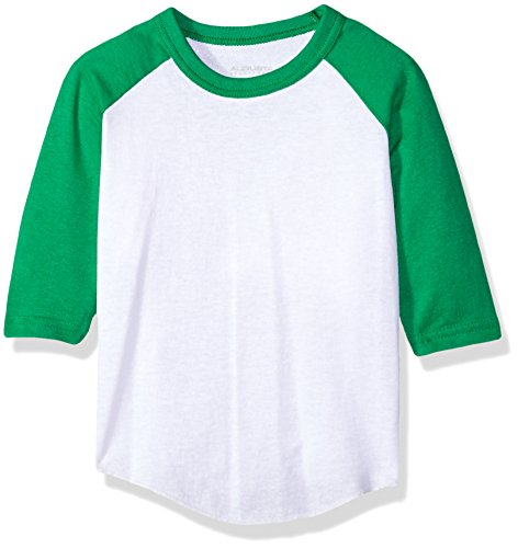 Augusta Sportswear Baseball Jersey, White Red, 3 Tall