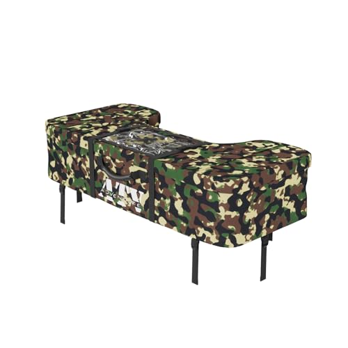 QLS Sac pour Quad CAMO POUR MONTAGE AVANT OU ARRIÈRE AVEC Tissu Robuste 93 x 43 x 23 cm (Camo)