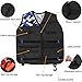 LUUFAN Tactical Vest Kit for NERF Guns with Refill Darts, Wrist Band, Reload Clips, Tactical Mask and Protective Glasses for Boys Girls Birthday Thanksgiving