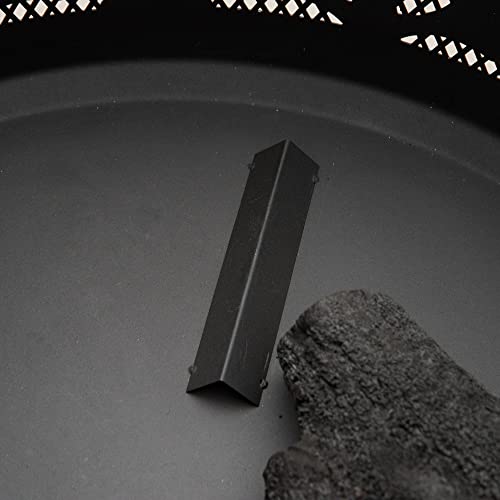 Outsunny 31" Outdoor Fire Pit, Portable Steel Wood Burning Bowl, Handle Ring, Poker, Spark Screen Lid For Patio, Backyard, Bonfire, Campfire, Black #TOP7