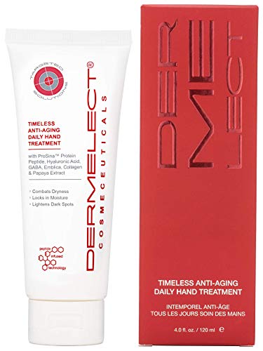 DERMELECT COSMECEUTICALS Timeless Anti-Aging Daily Hand Treatment - Restore Your Hands' Youthful Appearance (4 oz/ 113 mg)