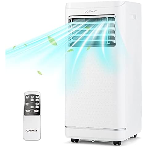 COSTWAY 4 in 1 Portable Air Conditioner with Remote Cover