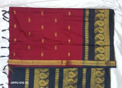 Image of gadwal cotton sarees