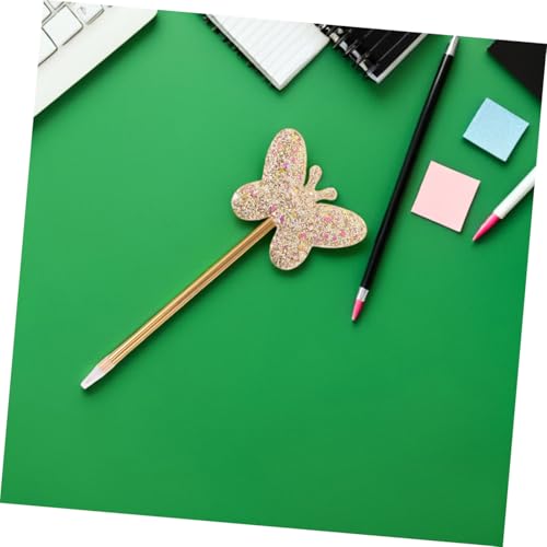 GALPADA bolígrafos gel 6 pcs tinta aqua diseño mariposa miniatura 6
