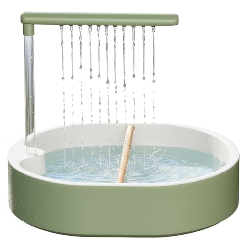 Baño para periquitos automático que elimina el estrés de tus aves 2