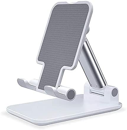 Suporte de Mesa para Celular Ajustável Articulado Tablet Smartphone (Branco) [Sky Dreams]