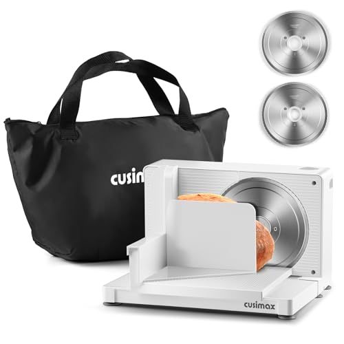 CUSIMAX Dual Blade Meat Slicer