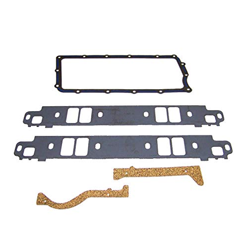 Image of DNJ IG1142 Intake Manifold Gasket Set for 1992-1997 Dodge, Jeep B150, B1500, B250 5.2L-5.9L V8 16V OHV 5211cc