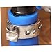 ANDRESLAD 10pcs Stainless Steel Single Ear Hose Clamps Water and Gas Clips Heavy Duty Hose Clips for Automotive Industrial and Applications