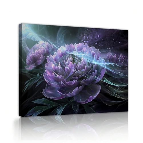 Plantes et fleurs en toile murale XINBAO pour habiller un mur vide de salon