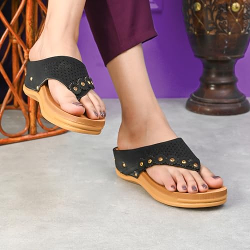Image of Centrino Women's Sandals | Soft Cushioned Footbed for Extra Comfort | Stylish & Elegant Look for Ladies | Fashionable & Durable Sandal Comfort & Quality (9466)