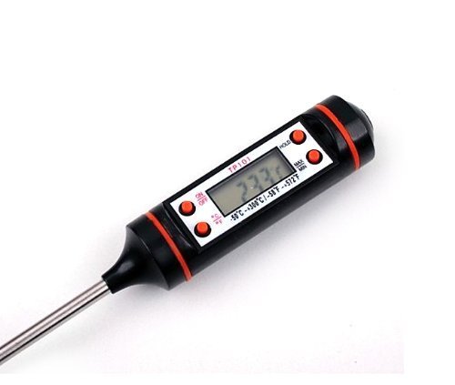 Okayji Digital LCD Cooking Food Meat Probe Kitchen BBQ Thermometer Temperature Test Pen